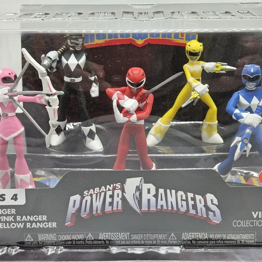 Power Rangers Series 4 Funko HeroWorld Vinyl Collectible Figures Target Excl NEW